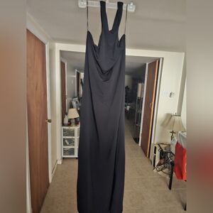 Elegant Black Ralph Lauren Evening Dress